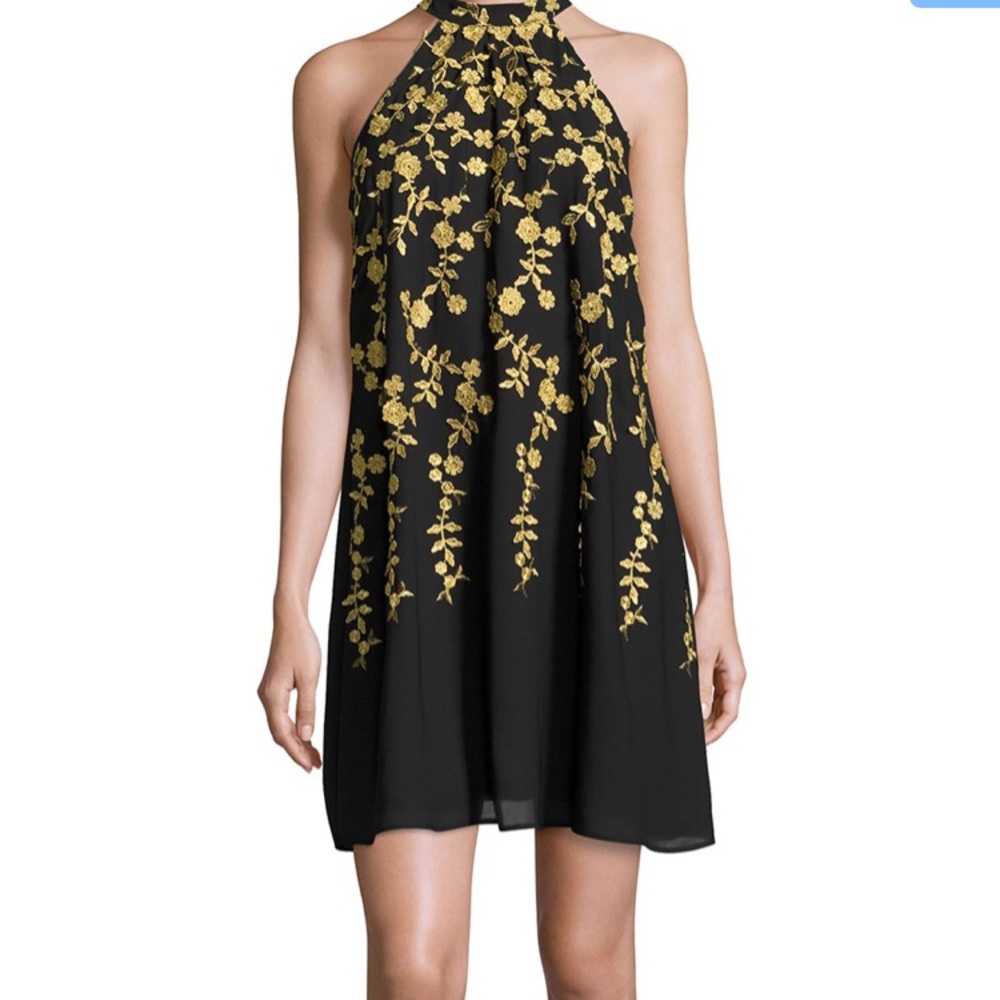 5Twelve "Social" dress with floral embroidery